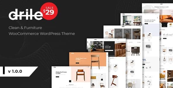Drile – 家具/工艺品/数码 WooCommerce WordPress 主题