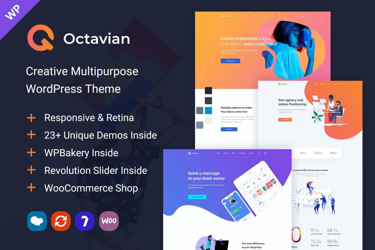 Octavian – 创意多用途 WordPress 主题