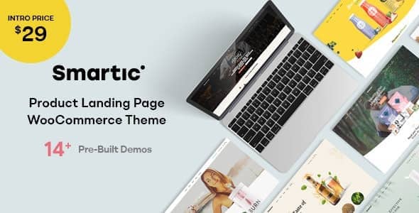 Smartic – 产品着陆页 WooCommerce 主题